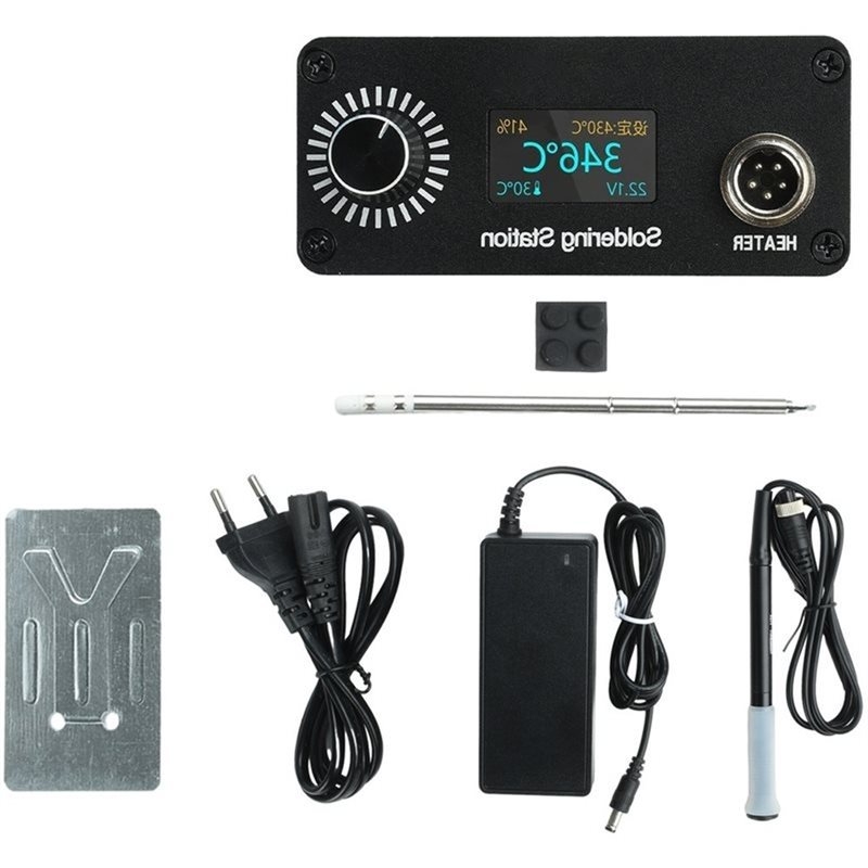T12 Soldering Station Oled - AB11-T12 Stazione di Saldatura Portatile per