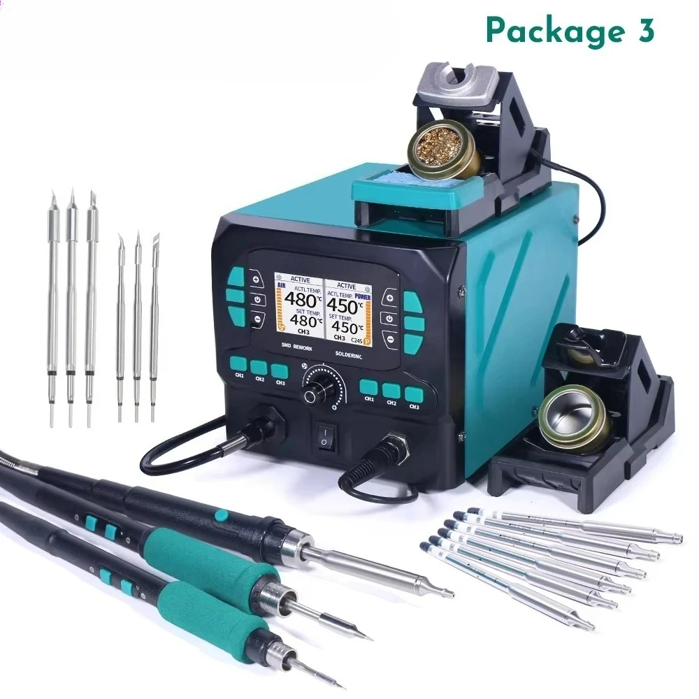 C210 Precision Soldering Station - 992D-II Strumento 2 In1 Nano Matita