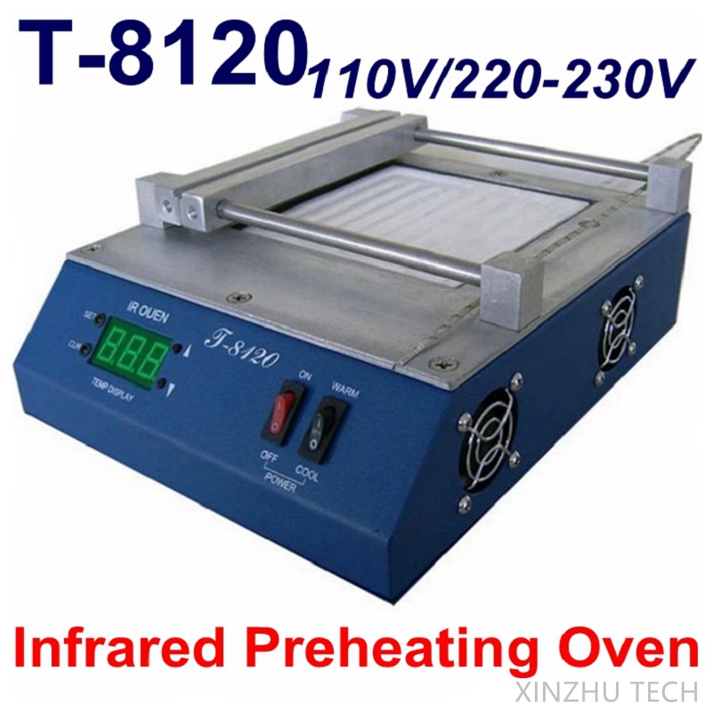 Infrared Bga Rework Station - PUHUI T-8120 Preiscaldatore Forno di preriscaldamento
