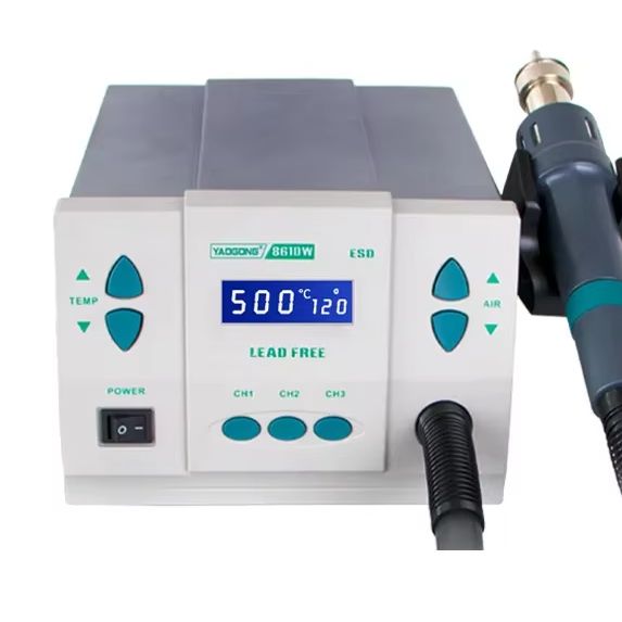 Hot Air Rework Station 861Dw - Pistola Termica Originale 1000W 861DW, Stazione