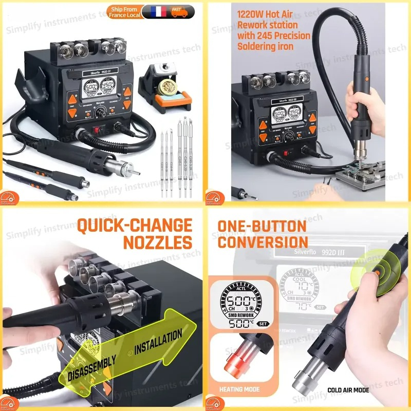 Stazione di saldatura Silverfl - C210 Precision Soldering Station recensione e prezzo