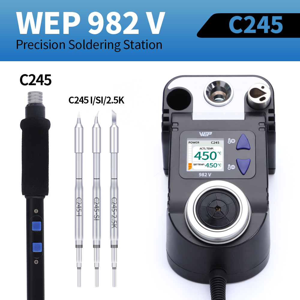 Kit saldatore di precisione WE - C210 Precision Soldering Station recensione e prezzo