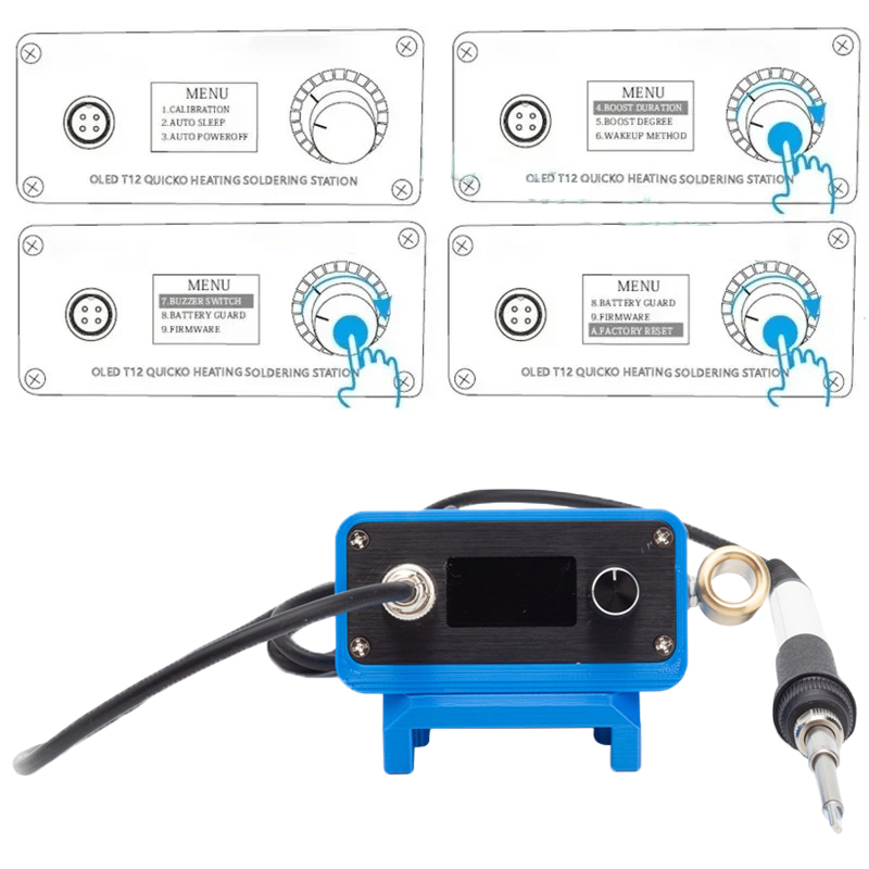 Stazione saldante T12 con sald - T12 Soldering Station Oled recensione e prezzo