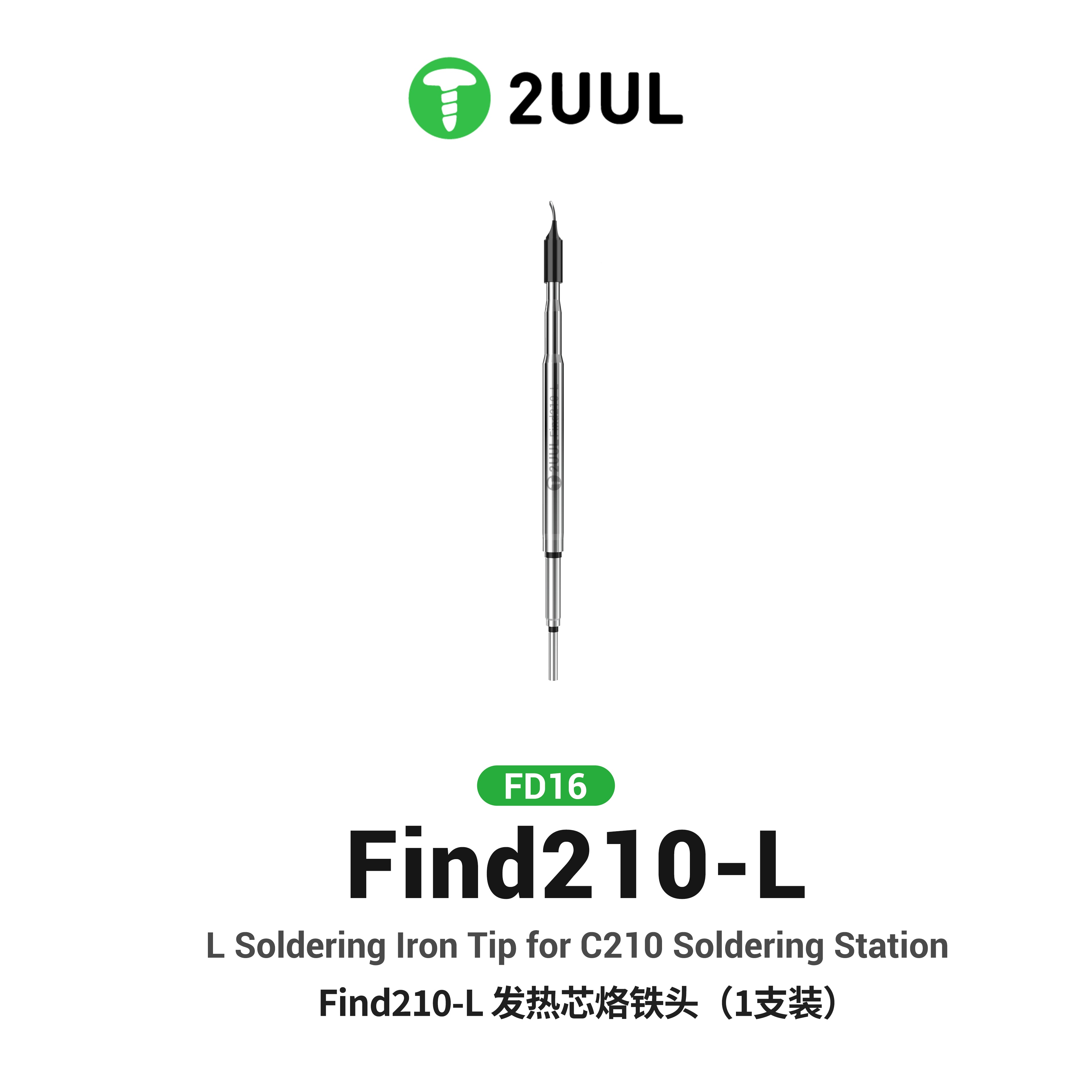 Punta per saldatore 2UUL FD16  - C210 Precision Soldering Station recensione e prezzo