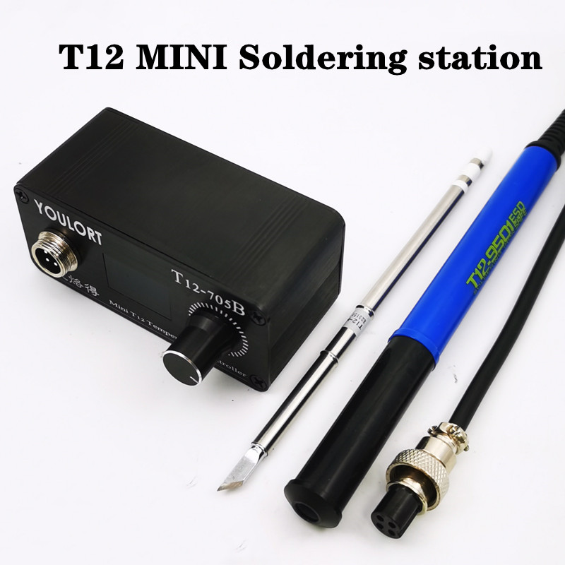 MINI T12-705B stazione di sald - T12 Soldering Station Oled recensione e prezzo