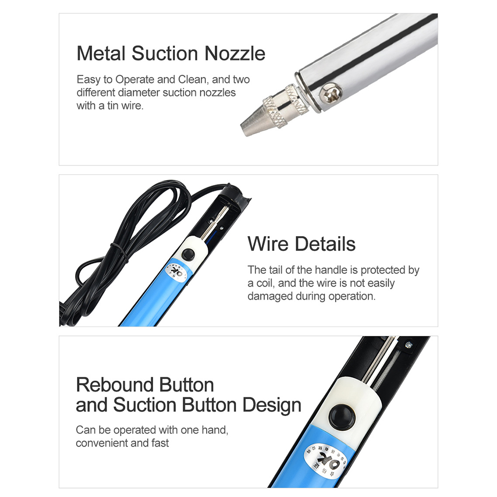 Penna Aspirante per Stagno Ele - Desoldering Pump Electric Vacuum Station recensione e prezzo