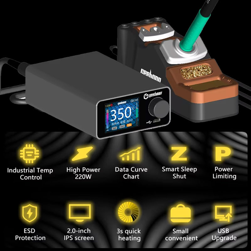 Stazione di Rilavorazione per  - C210 Precision Soldering Station recensione e prezzo