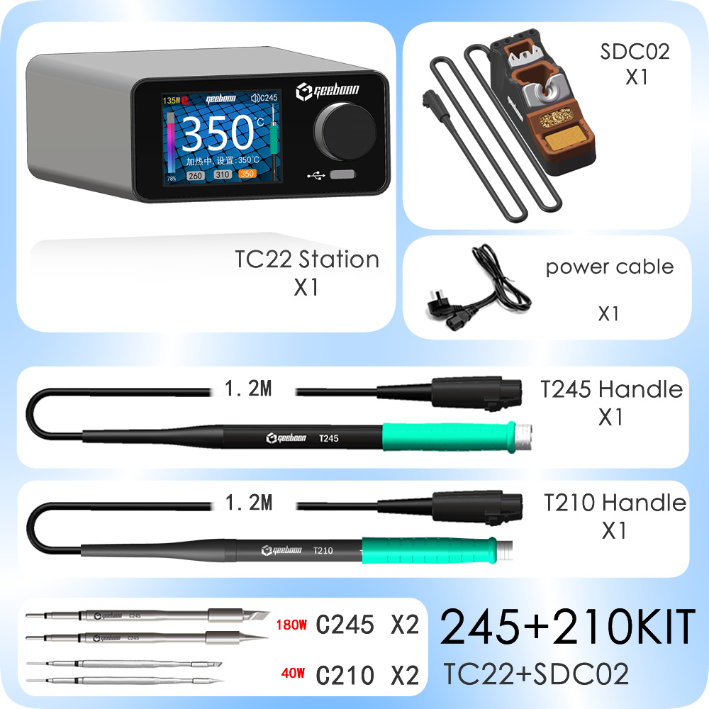 Stazione di Rilavorazione per  - C210 Precision Soldering Station recensione e prezzo