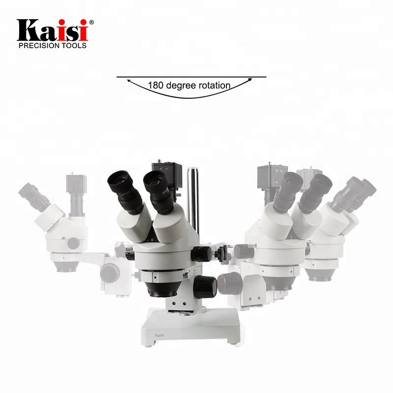 Microscopio trinoculare stereo - Trinocular Stereo Microscope 7X-45X recensione e prezzo