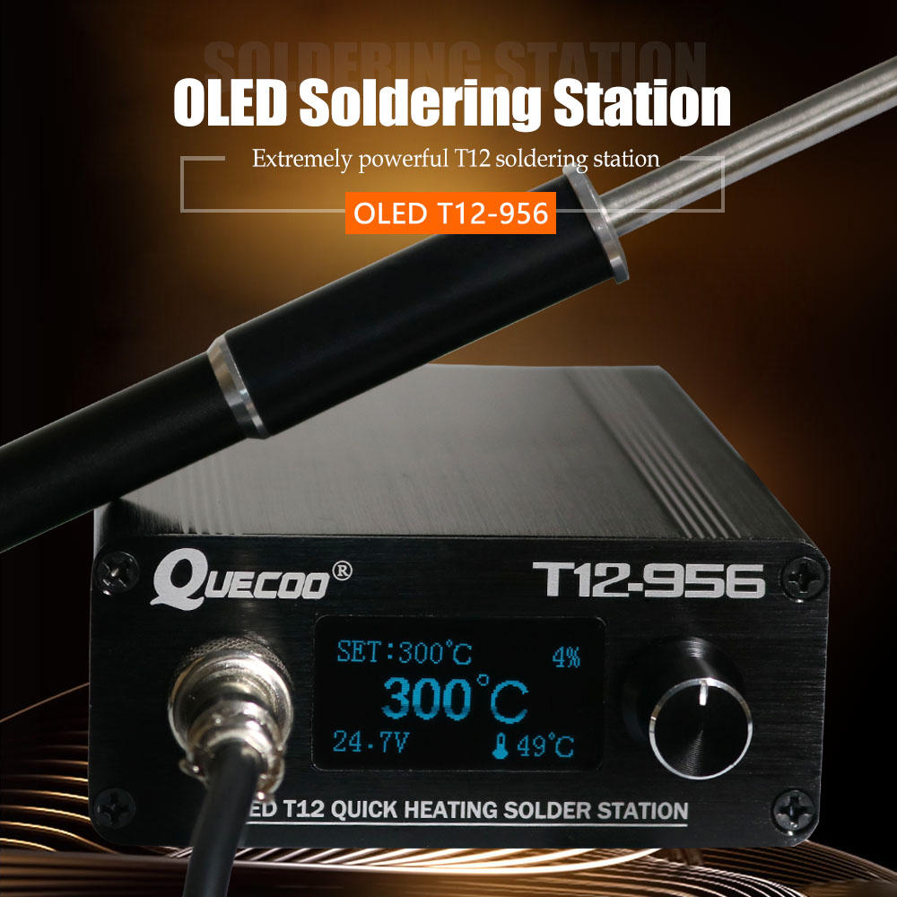 QUECOO T12-956 Stazione digita - T12 Soldering Station Oled recensione e prezzo