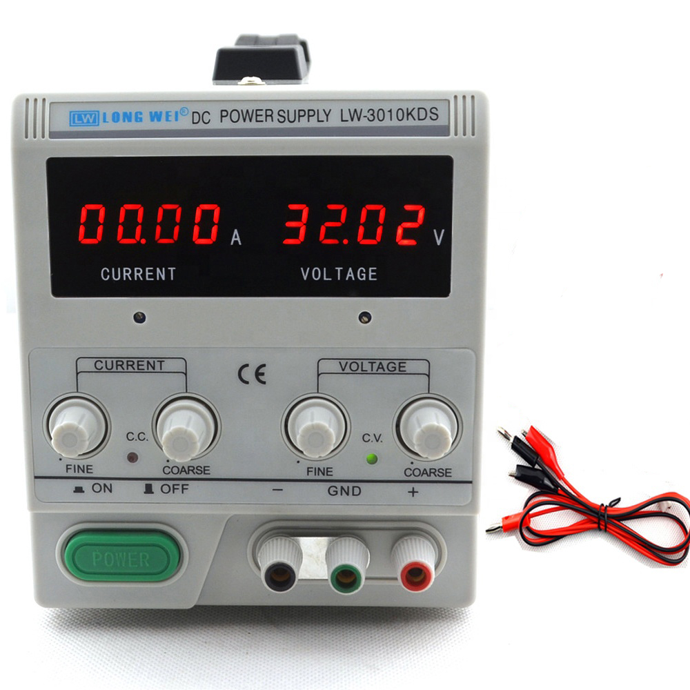 Alimentatore regolato CC a 4 c - High Precision Dc Power Supply 30V 10A recensione e prezzo